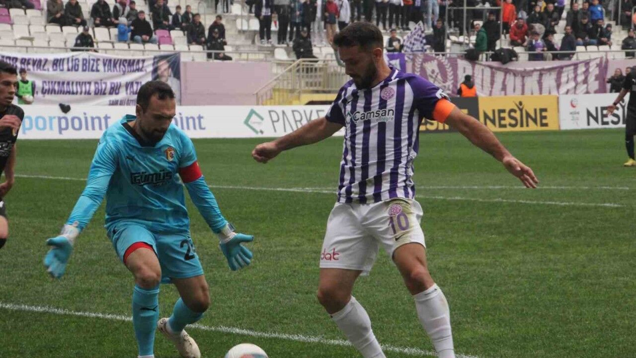 52 Orduspor ile Çorluspor 1947 berabere kaldı