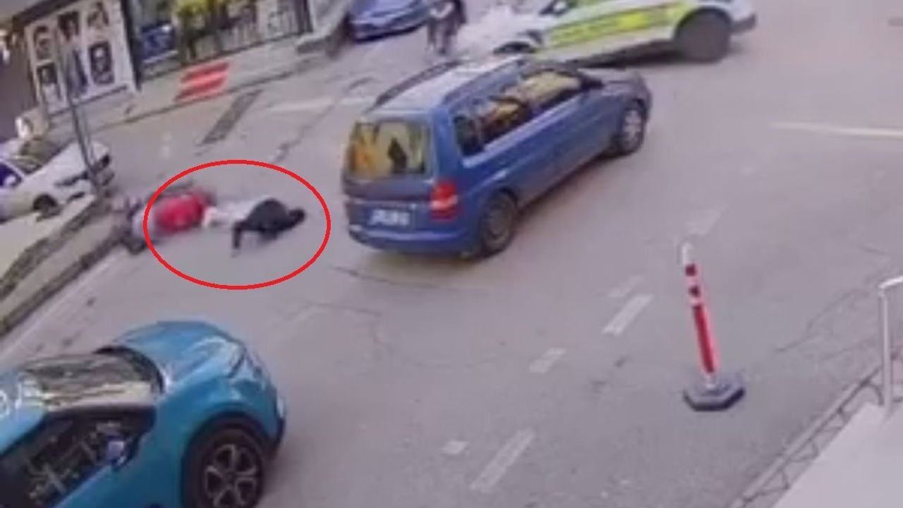 Polisten kaçan motosikletli kazaya yaptı
