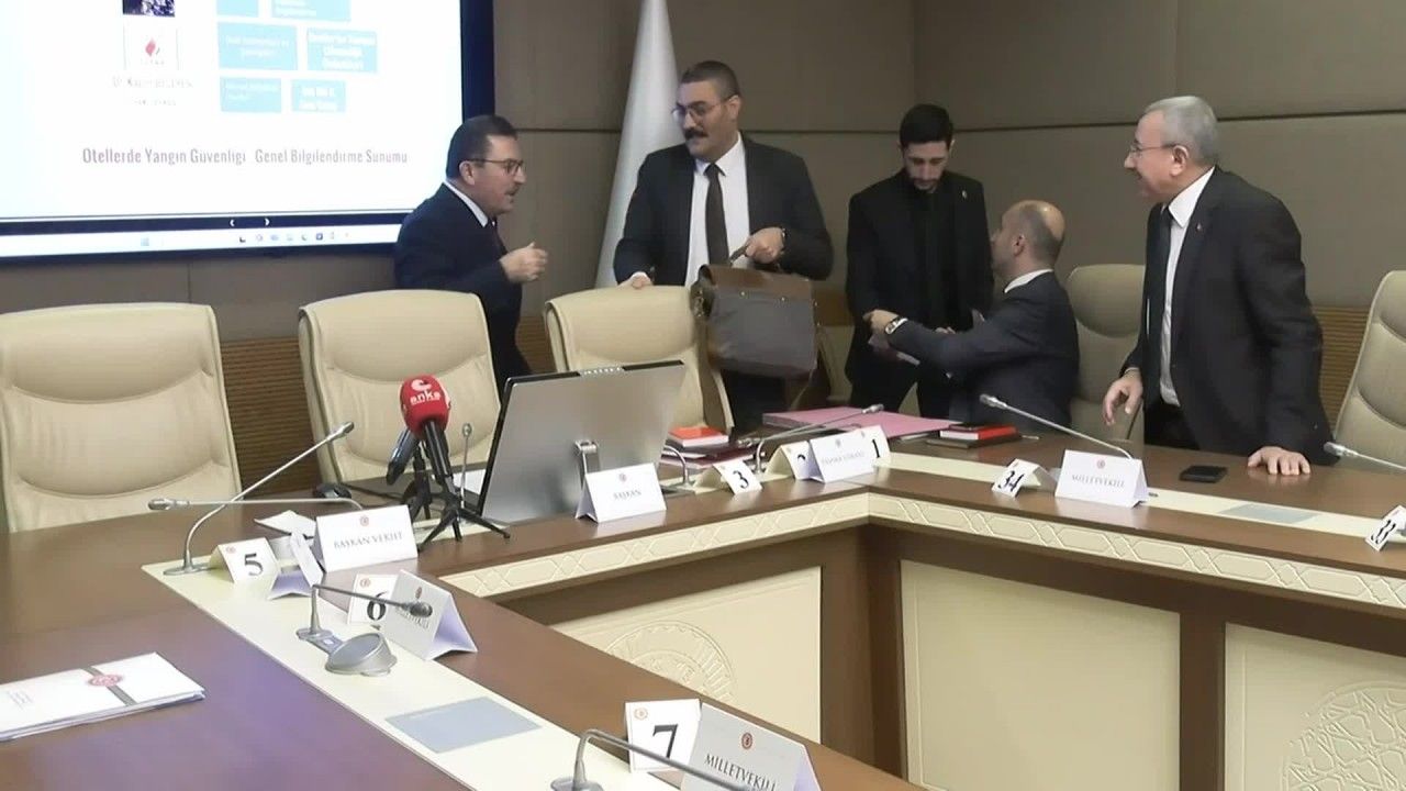 Bolu Kartalkaya otel yangını Meclis'te ele alındı