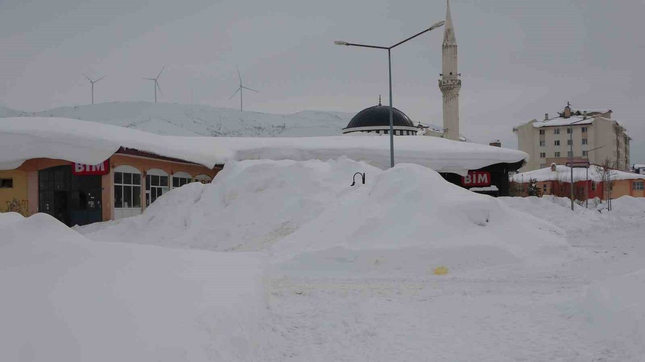 Bitlis'te kış şartları ağırlaşıyor, 124 köy yolu kapandı