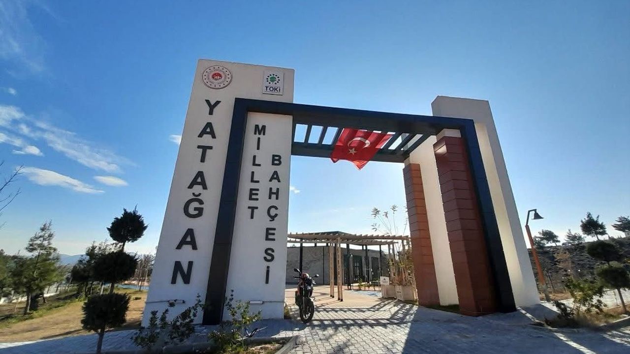 Yatağan Millet Bahçesi yakında hizmete açılıyor