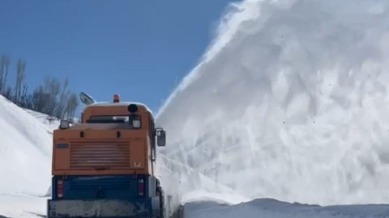Bitlis'te karla mücadele çalışmaları devam ediyor