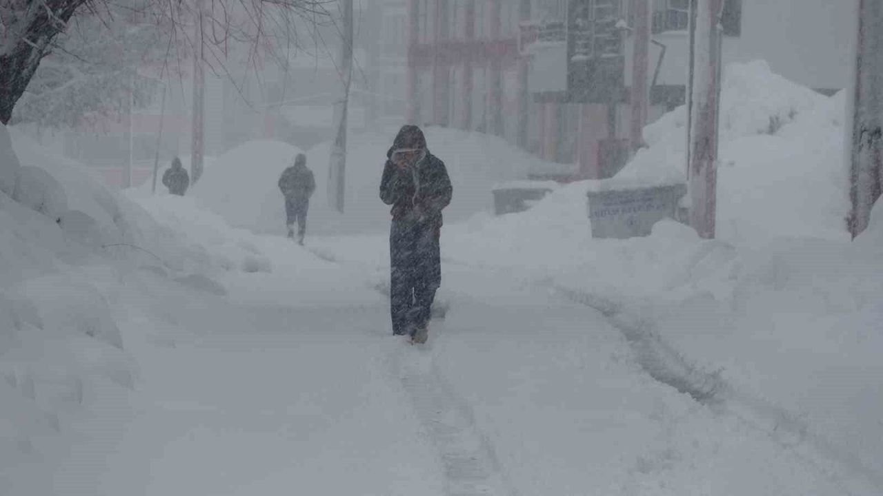 Bitlis'te 111 köy yolu ulaşıma kapandı