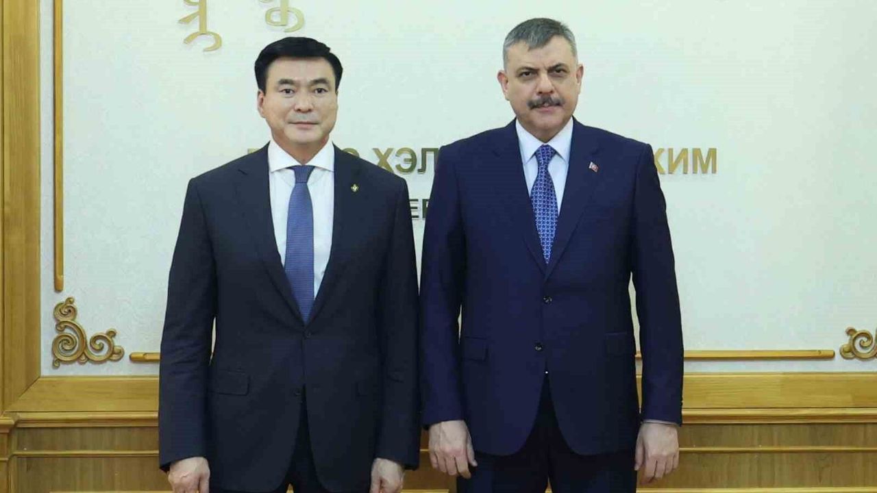 Bakan Çiftçi, Moğolistan İçişleri ve Adalet Bakanı Sainbuyan Amarsaikhan ile görüştü
