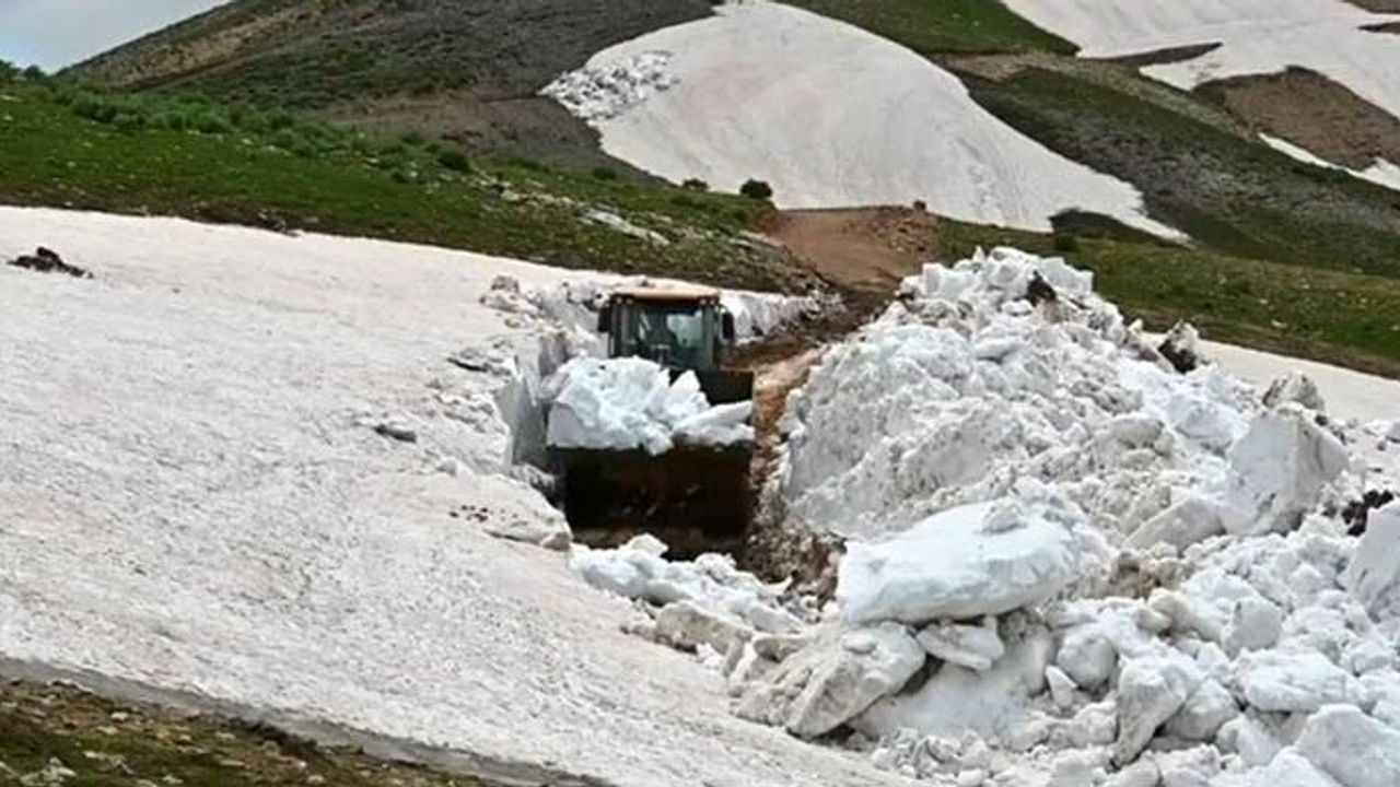 Bitlis'te karla mücadele sürüyor
