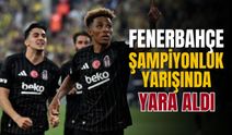 Fenerbahçe, Beşiktaş'a mağlup oldu