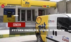 PTT’den emekliye yüzde 20 indirim