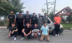 Tekirdağ'da 10 kaçak göçmen yakalandı