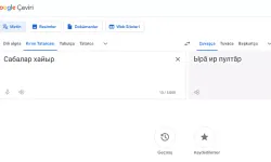 Beş Türk dili daha Google Çeviri’de