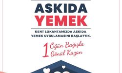 Kütahya'da bir Kent Lokantası da "askıda yemek" uygulamasına katıldı