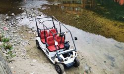 Ticari amaçla kiralanan ATV ve golf araçları toplatıldı