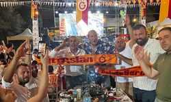 Fethiye’de Galatasaray şampiyonluk gecesi