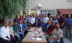 Hamza Aydoğdu, köylülerle buluştu