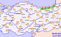 Yurdun kuzeyine sağanak yağış, güneyine ise aşırı sıcak uyarısı