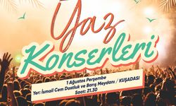 Aydın:  'Yaz Konseri' bugün Kuşadası'nda