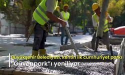 “Güvenpark Kentsel Tasarım” projesi sürüyor