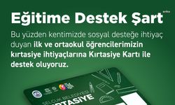 Kırtasiye Kartı ile öğrencilere destek