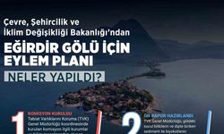 Eğirdir Gölü'nü canlandıracak 9 maddelik eylem planı