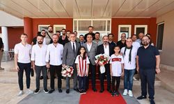 TFF Başkanı Hacıosmanoğlu'ndan Sivasspor'a ziyaret