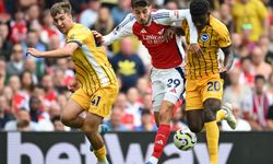 Arsenal kızardı, Brighton puanı kaptı