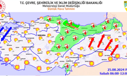 Üç il için kuvvetli yağış uyarısı