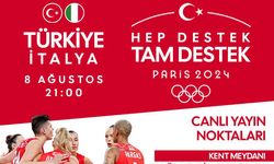 Bursa'da dev ekranlarla Olimpiyat heyecanı!