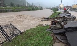 Trabzon’da bir yurttaş selde kayboldu