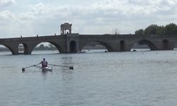 Meriç Nehri'nde Avrupa Kürek Şampiyonası başladı