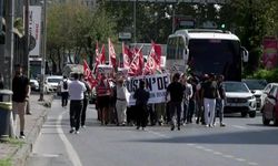 TİP'li öğrenciler İsrail Başkonsolosluğu önünde protesto