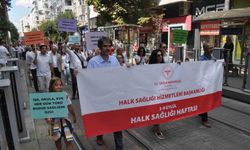 "Halk Sağlığı Haftası" kapsamında yürüyüş yapıldı