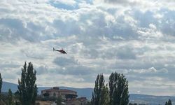 'İnemeyen helikopter' paniği yaşandı