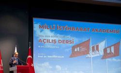 Milli İstihbarat Akademisi'nde ilk ders yapıldı