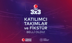 TBF 3x3 Turnuvası'nın katılımcıları ve fikstürü belli oldu