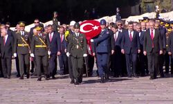 Cumhurbaşkanı Erdoğan Anıtkabir'de