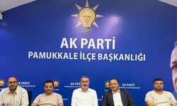 AK Parti Pamukkale İlçe Başkanı Osman Özpek; “Filistin halkının yanındayız”