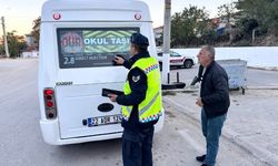 Okul servislerinde denetim sürüyor