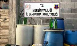 Piyasaya sürülmek üzere 640 litre sahte içki ele geçirildi