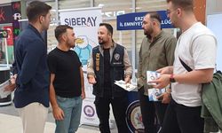 Üniversite öğrencileri "SİBERAY Programı" kapsamında bilgilendirildi