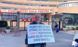 Emekli vatandaş, Ekrem İmamoğlu'nu protesto etti