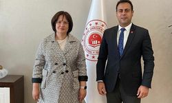 CHP'li Baran Bozoğlu, Fatma Varank ile görüştü