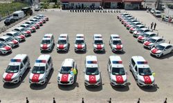 Emniyet Müdürlüğü'ne 54 araç hibe edildi