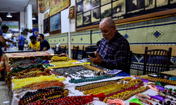 Bu kahvehane, tesbihçilerin buluşma noktası oldu