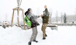 Olumsuz hava koşulları nedeniyle eğitime 1 gün ara verildi