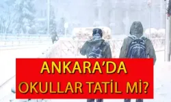 Ankara’da 25 Kasım Pazartesi okullar tatil mi?