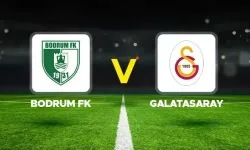 Maçın ilk yarısı sona erdi: Bodrum FK 0-0 Galatasaray