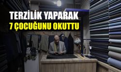 Terzilik yaparak 7 çocuğunu okuttu