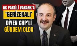 CHP’li vekil,  Mustafa Varank’a ‘gerizekalı’ dedi