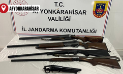 Jandarma ruhsatsız silah baskını yaptı