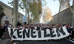 Beşiktaş taraftarı sessiz yürüyüş gerçekleştirdi