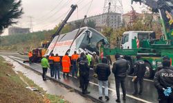 Feci kazanın ardından yol tekrardan trafiğe açıldı